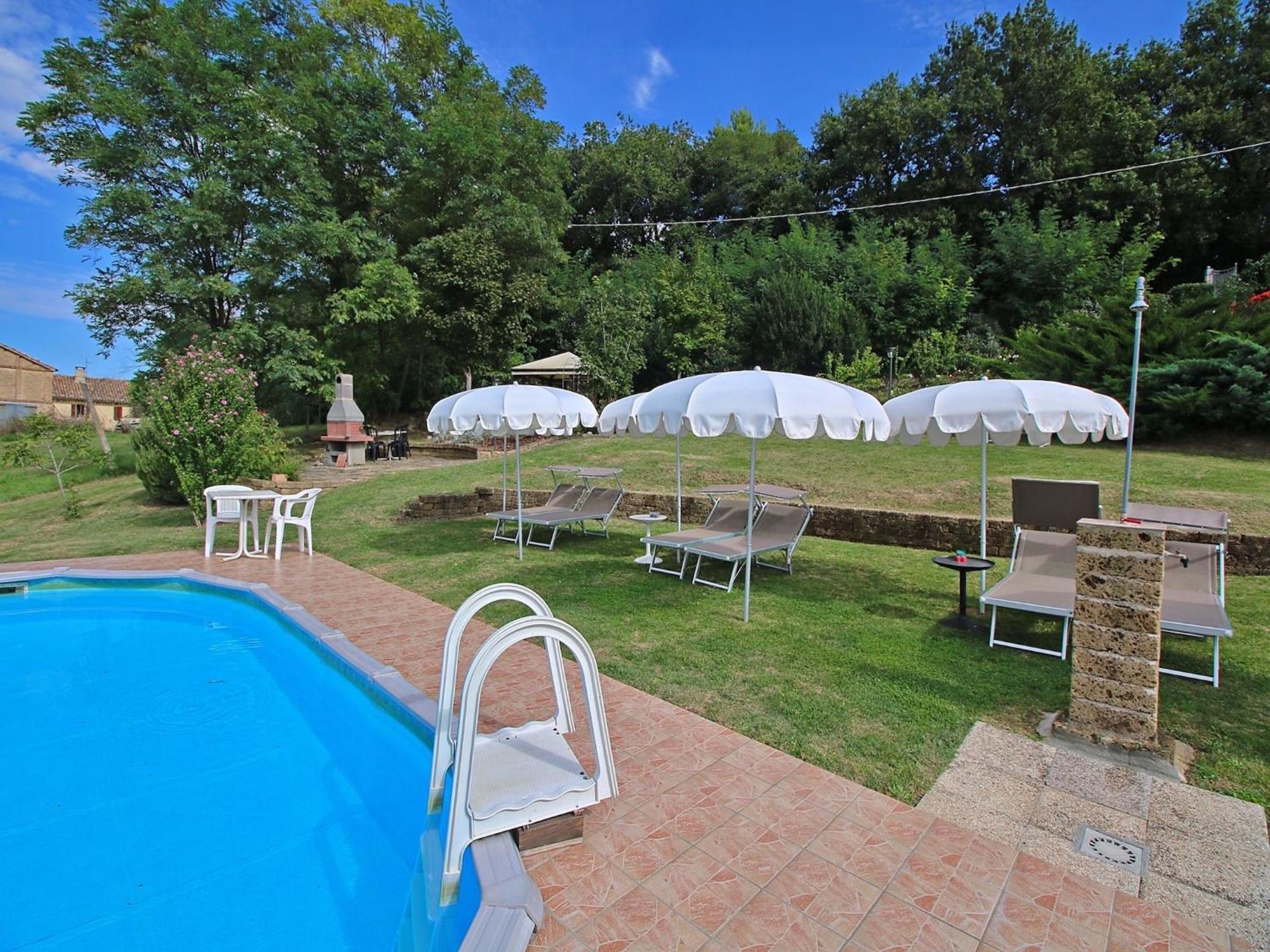 Nice Flat In Arcevia With Swimming Pool 외부 사진